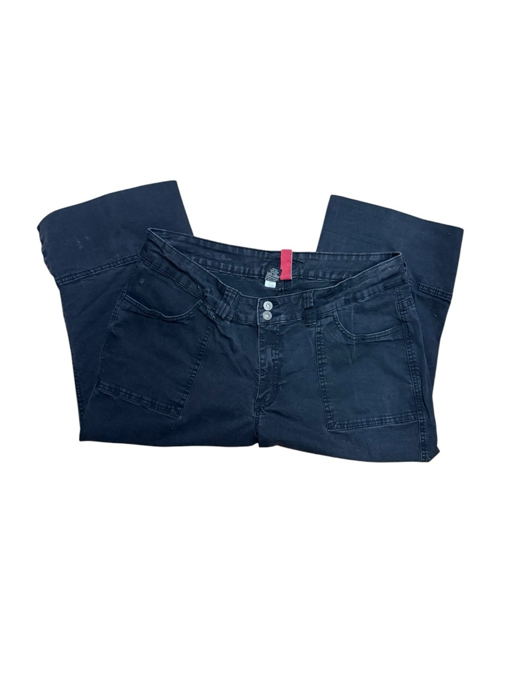 Jag Jeans Charcoal Capri Utility Jeans - Classic Pocket Style size 18W